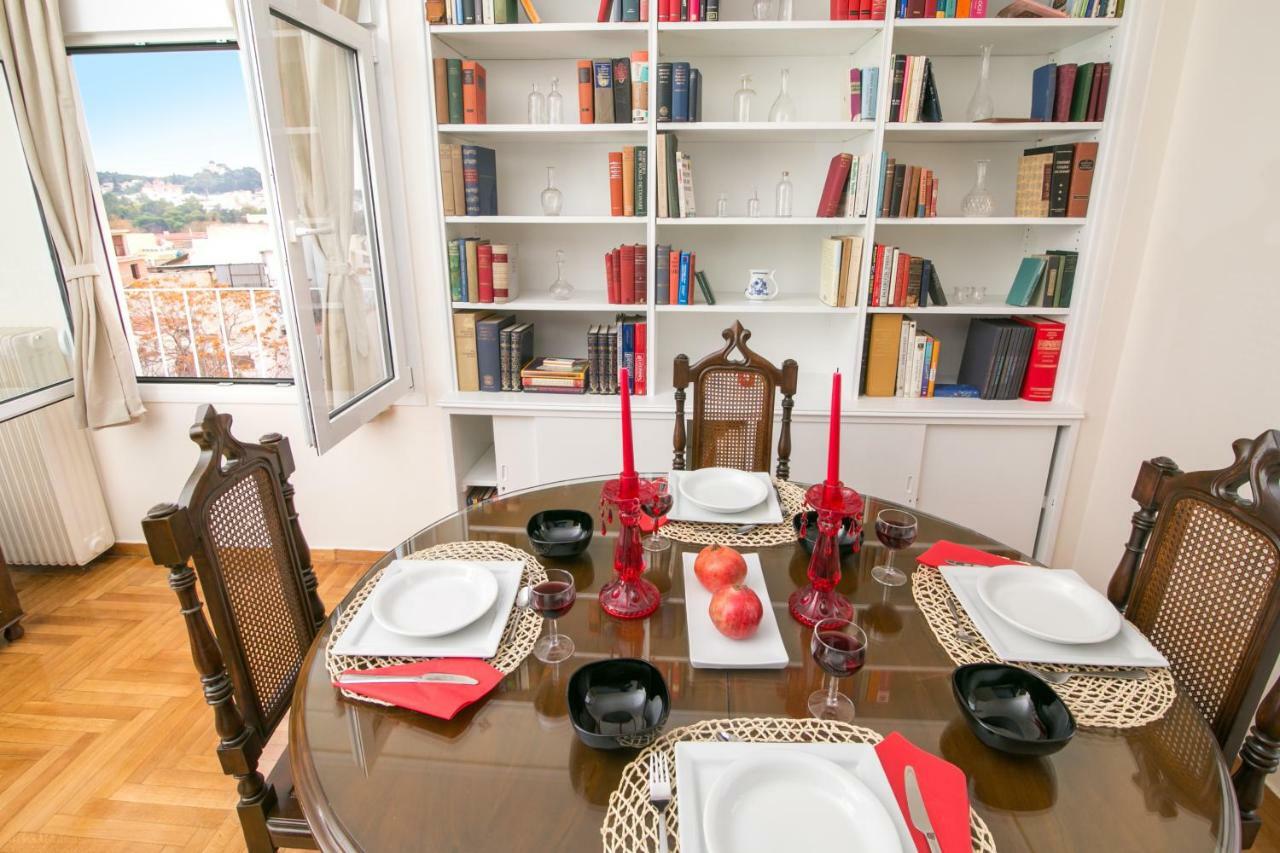 Ferienwohnung Magnificent Luxury Retrostyle Flat Acropolis View Athen Exterior foto