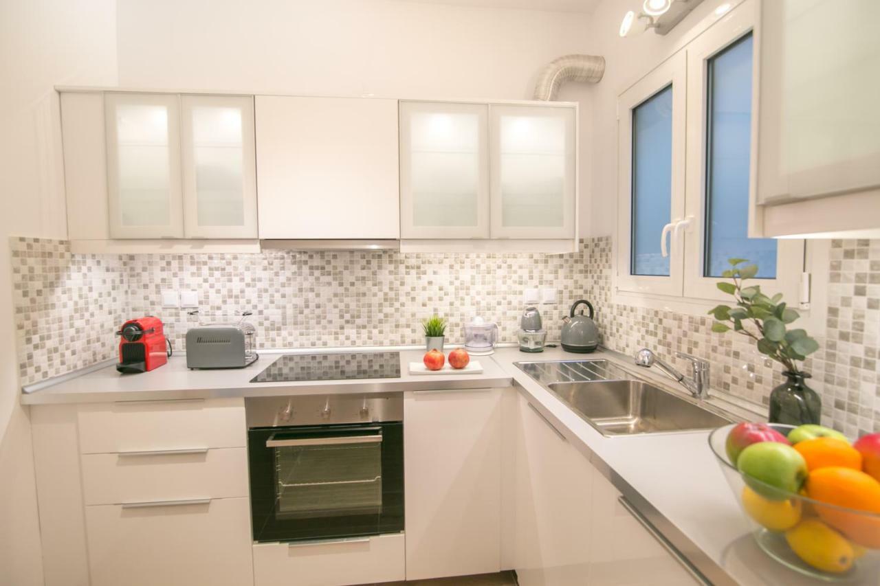 Ferienwohnung Magnificent Luxury Retrostyle Flat Acropolis View Athen Exterior foto