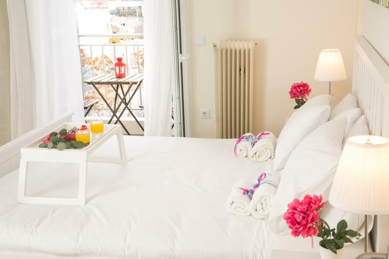Ferienwohnung Magnificent Luxury Retrostyle Flat Acropolis View Athen Exterior foto