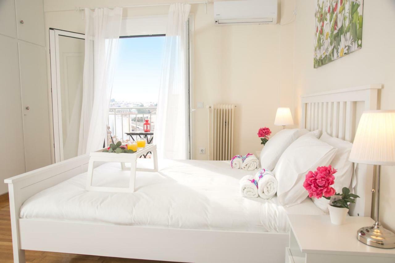 Ferienwohnung Magnificent Luxury Retrostyle Flat Acropolis View Athen Exterior foto